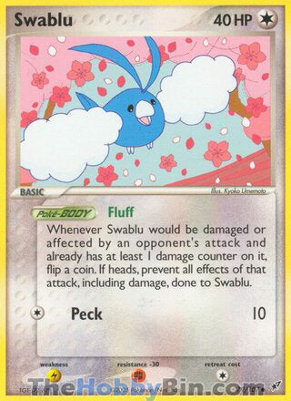 Swablu #79/107 Common - EX Deoxys Pokemon card