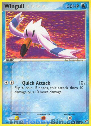 Wingull #81/107 Common - EX Deoxys Pokemon card