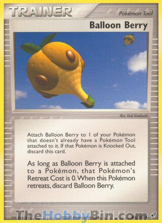 Balloon Berry #84/107 Uncommon - EX Deoxys Pokemon card
