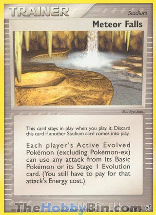 Meteor Falls #89/107 Uncommon - EX Deoxys Pokemon card
