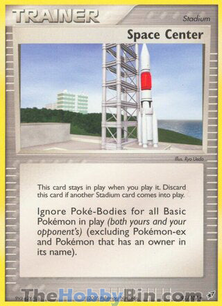 Space Center #91/107 Uncommon - EX Deoxys Pokemon card
