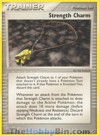 Strength Charm #92/107 Uncommon - EX Deoxys Pokemon card