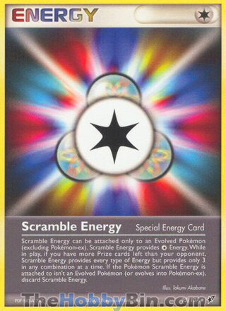 Scramble Energy #95/107 Uncommon - EX Deoxys Pokemon card