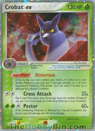 Crobat ex #96/107 Ultra Rare - EX Deoxys Pokemon card