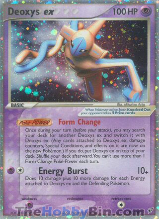 Deoxys ex EX Deoxys Ultra Rare #97/107