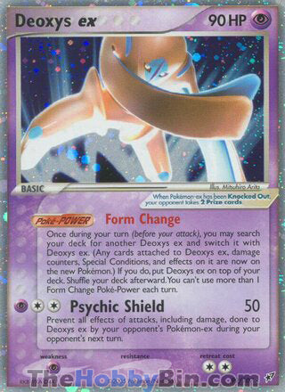 Deoxys ex EX Deoxys Ultra Rare #99/107