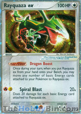 Rayquaza ex #102 Ultra Rare