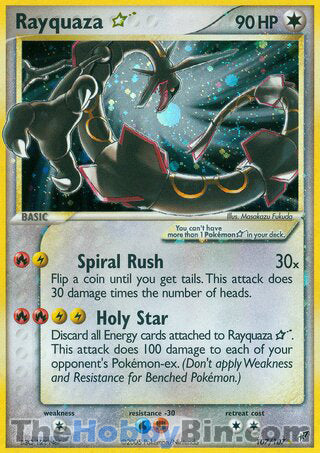 Rayquaza Star #107 Ultra Rare