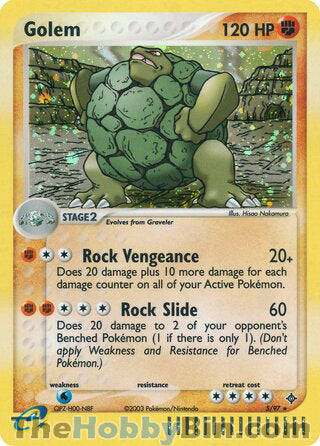 0005 Golem Holo Rare Dragon