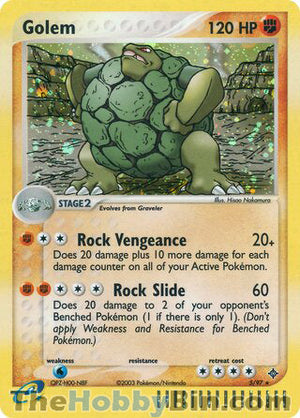 0005 Golem Holo Rare Dragon