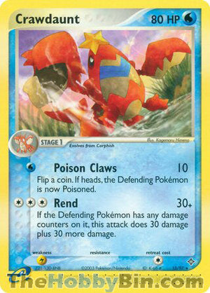 0013 Crawdaunt Rare Dragon