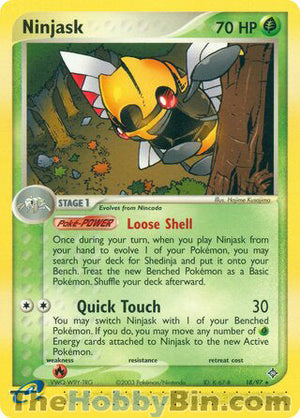 0018 Ninjask Rare Dragon