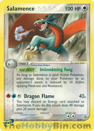 0019 Salamence Rare Dragon