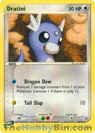 Dratini EX Dragon Uncommon #26/97