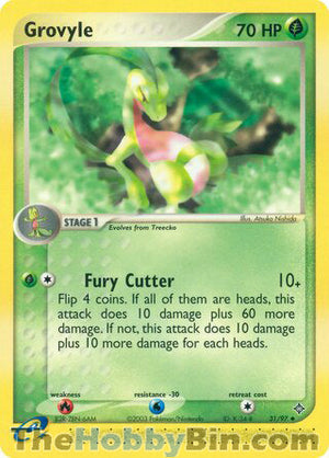 0031 Grovyle Uncommon Dragon