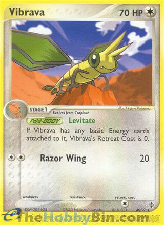 Vibrava EX Dragon Uncommon #46/97