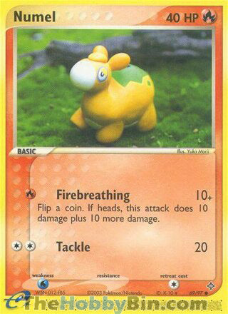 Numel EX Dragon Common #69/97