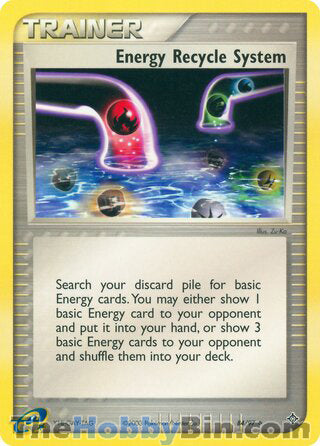 Energy Recycle System #84/97 Uncommon - EX Dragon Pokemon card