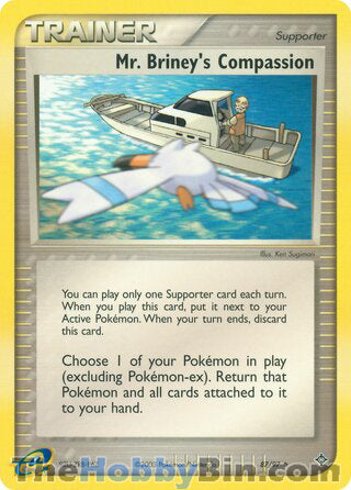 Mr. Briney's Compassion #87/97 Uncommon - EX Dragon Pokemon card