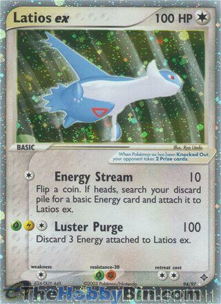 Latios ex EX Dragon Ultra Rare #94/97