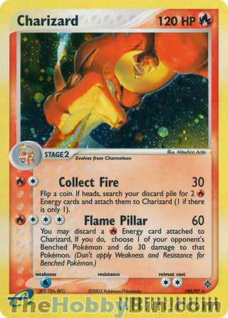 Charizard EX Dragon Secret Rare #100/97