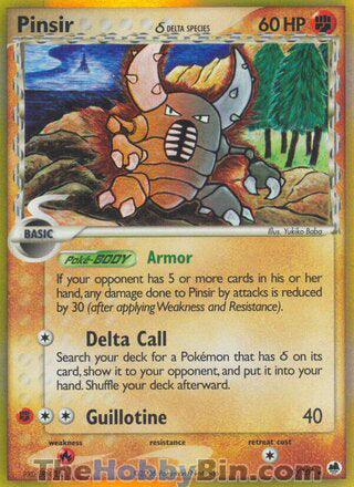 0009 Pinsir Holo Rare Dragon Frontiers