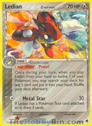 0018 Ledian Rare Dragon Frontiers