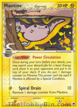 0020 Mantine Rare Dragon Frontiers