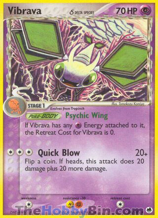 0024 Vibrava Rare Dragon Frontiers