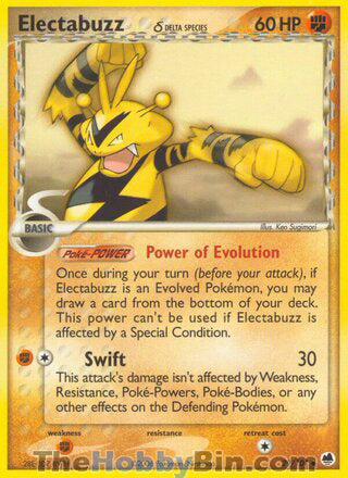 Electabuzz EX Dragon Frontiers Uncommon #29/101