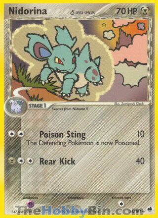 0034 Nidorina Uncommon Dragon Frontiers