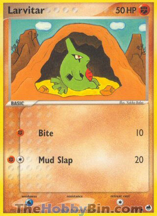 0051 Larvitar Common Dragon Frontiers
