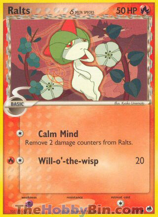 0061 Ralts Common Dragon Frontiers