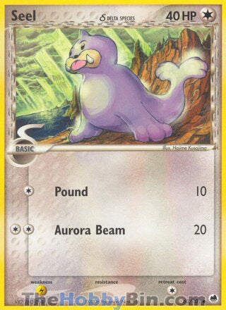 Seel EX Dragon Frontiers Common #62/101