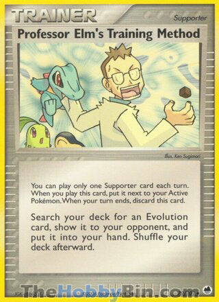 Professor Elm's Training Method EX Dragon Frontiers Uncommon #79/101