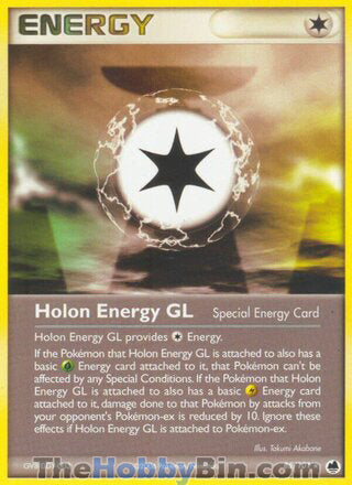 Holon Energy GL EX Dragon Frontiers Rare #85/101