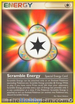 Scramble Energy EX Dragon Frontiers Uncommon #89/101