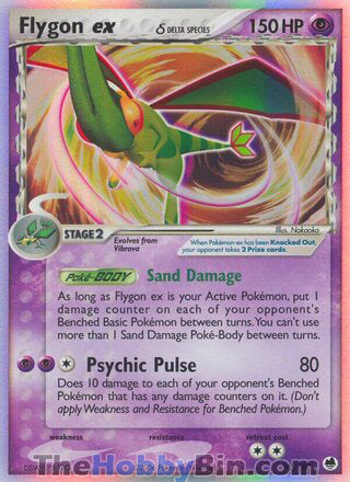 Flygon ex EX Dragon Frontiers Ultra Rare #92/101