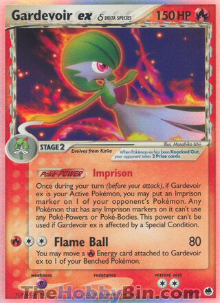 Gardevoir ex EX Dragon Frontiers Ultra Rare #93/101