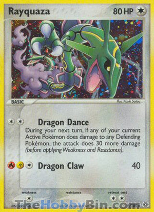 0009 Rayquaza Holo Rare Emerald