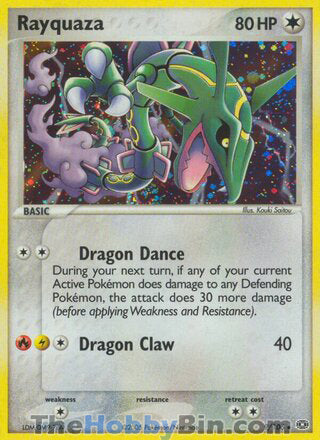 Rayquaza #9 Holo Rare