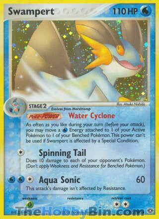 Swampert EX Emerald Holo Rare #11/106