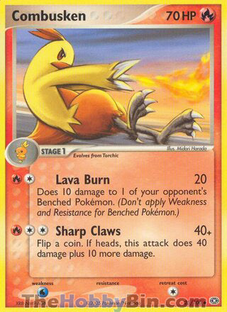 0025 Combusken Uncommon Emerald