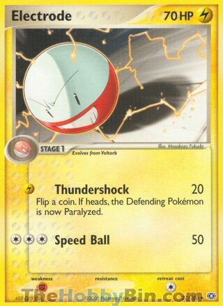 Electrode EX Emerald Uncommon #27/106