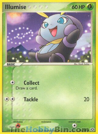 0032 Illumise Uncommon Emerald