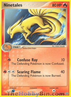 0038 Ninetales Uncommon Emerald