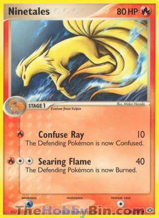 0038 Ninetales Uncommon Emerald