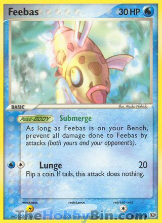 Feebas #49/106 Common - EX Emerald Pokemon card