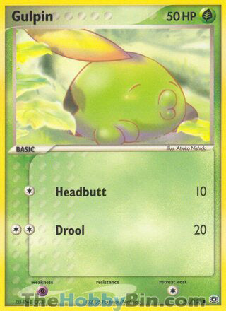 Gulpin #51/106 Common - EX Emerald Pokemon card