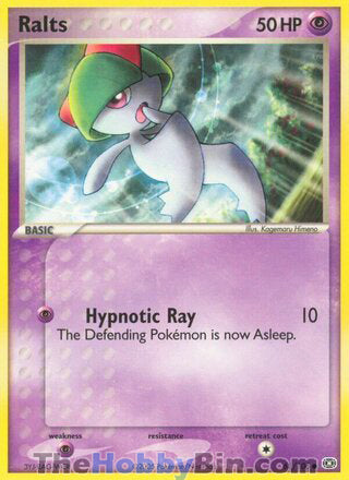 Ralts #61/106 Common - EX Emerald Pokemon card